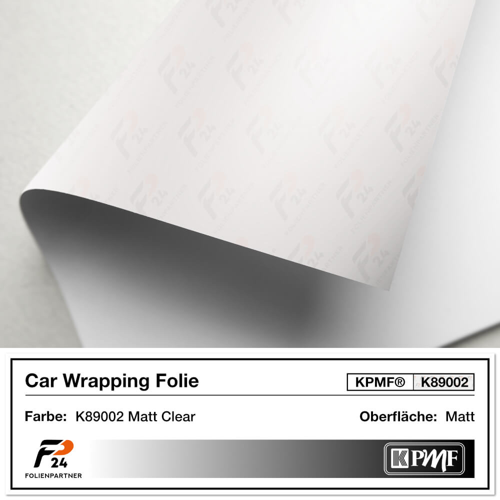 KPMF® K89002 Matt Clear Car Wrap Autofolie 